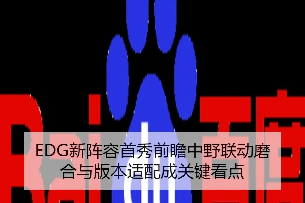 EDG新阵容首秀前瞻中野联动磨合与版本适配成关键看点
